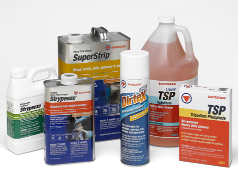 an array of products by The Savogran Company