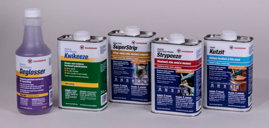 an array of products by The Savogran Company